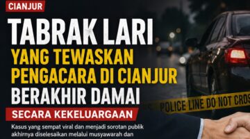 Kasus Tabrak Lari yang Menewaskan Pengacara di Cianjur Berakhir Damai Secara Kekeluargaan