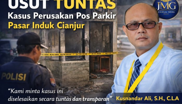 Dua Pelaku Perusakan Pos Jaga Parkir Pasar Induk Cianjur Dikabarkan Dibebaskan, Kuasa Hukum Paguyuban Pertanyakan Dasar Hukumnya
