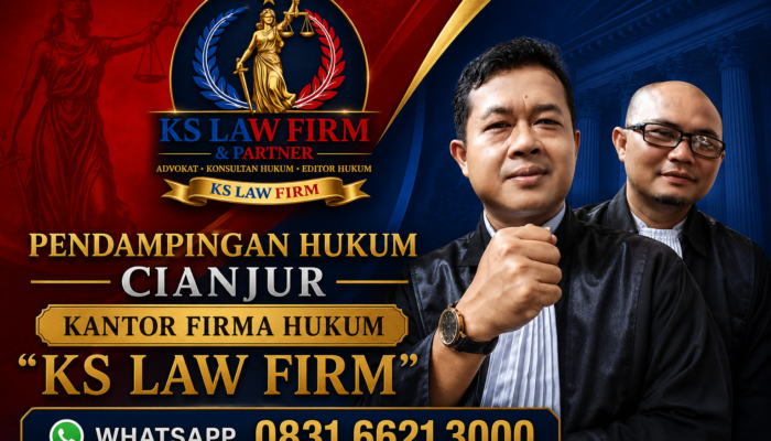 KS Law Firm Buka Layanan Pendampingan Hukum Pidana dan Perdata di Cianjur