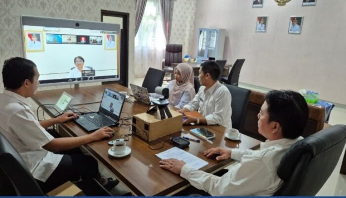 BKPSDM Gelar Bimtek Pencegahan Maladministrasi Penyelenggaraan Pelayanan Publik secara Daring.
