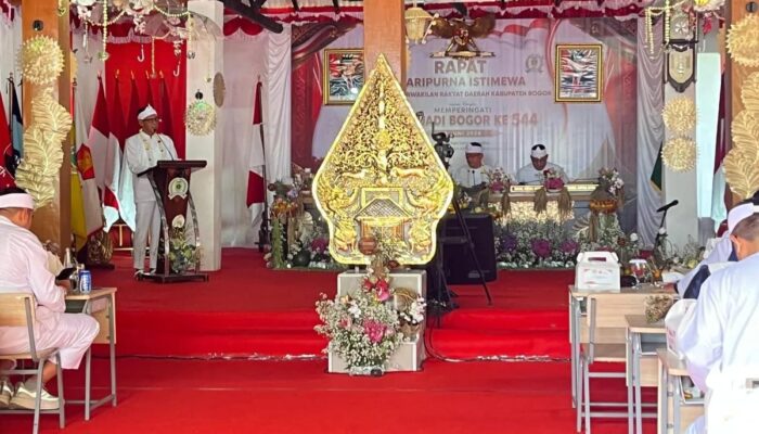 DPRD Bogor gelar paripurna HJB di bekas pusat pemerintahan darurat