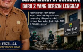 Darurat Legalitas: 307 Dapur MBG Aktif di Cianjur, Hanya 2 Kantongi Izin Lengkap PBG