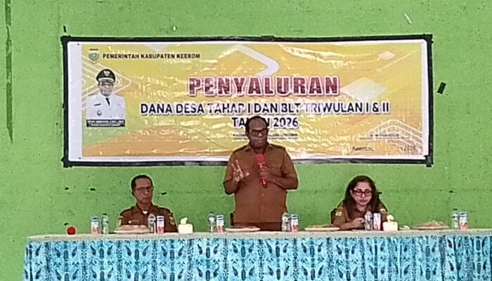 Pemda Keerom Salurkan DD Tahap I, dan BLT.