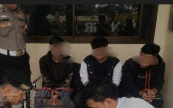 Gatur Pagi, Satlantas Cianjur Tangkap 3 Pemuda Bawa 2.850 Butir Obat Keras