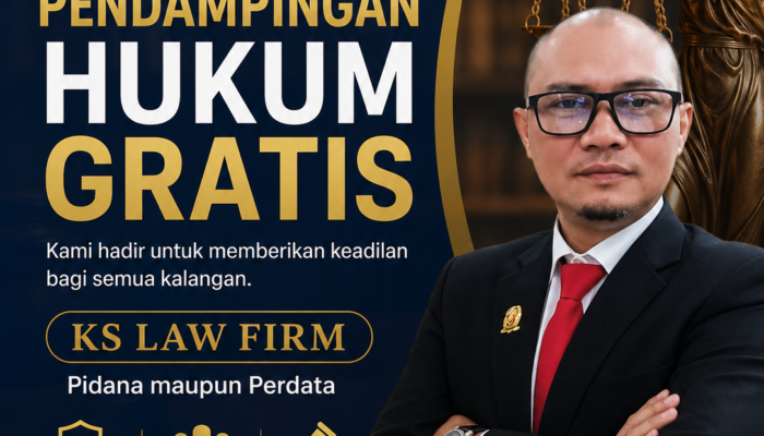 KS LAW FIRM & PARTNER Buka Pendampingan Hukum Gratis di Cianjur, Layani Kasus Pidana dan Perdata
