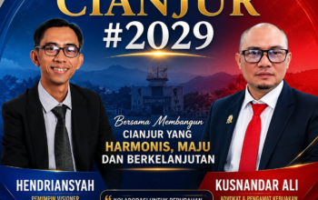 Hendriansyah dan Kusnandar Ali Gaungkan Visi Menuju Cianjur 2029