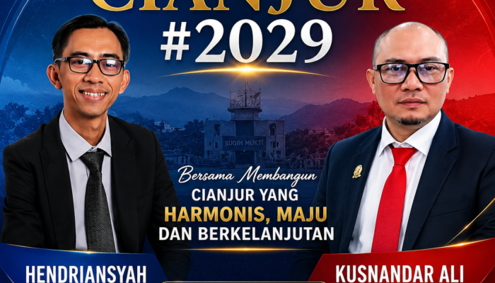 Hendriansyah dan Kusnandar Ali Gaungkan Visi Menuju Cianjur 2029