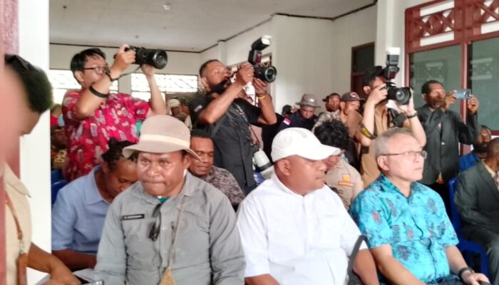 Pembangunan Crossborder Pund Distrik Waris, Menjadi Atensi dua Negara RI-PNG.