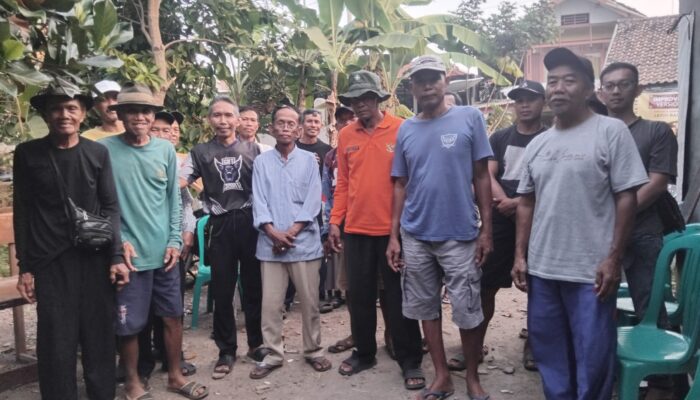 Puluhan petani ikan desa gembor bahas rencana pembangunan normalisasi saluran air