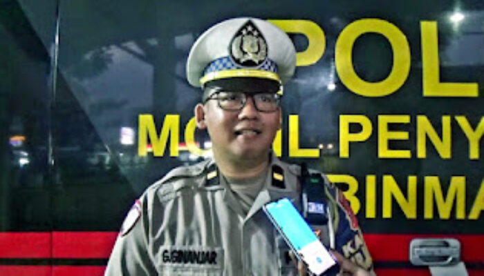 RAZIA KE-108, POLRES CIANJUR AMANKAN 46 MOTOR BERKNALPOT BRONG
