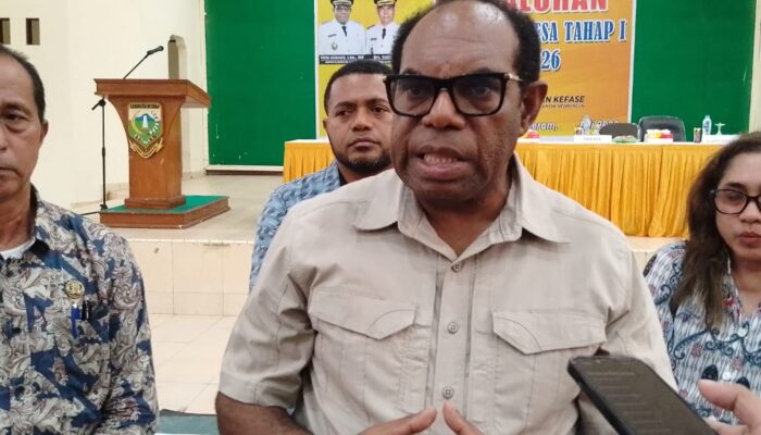 Pemda Keerom Secara Simbolik Serahkan ADD Tahap I 2026