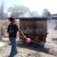 GEROBAK NASI GORENG LUDES TERBAKAR DI CFD CIANJUR, RUGI RP15 JUTA