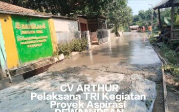 Pelaksana Proyek Aspirasi Dewan Irfan Diduga Cemarkan Nama Wartawan, CV Arthur Disorot