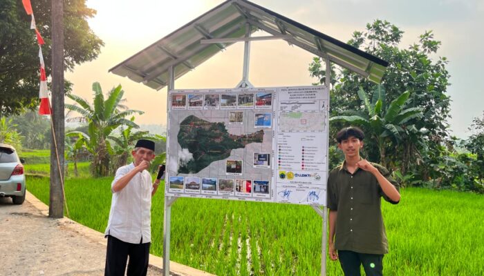 Peta Desa Sukaratu Resmi Diserahkan, Perkuat Identitas Wilayah Cianjur
