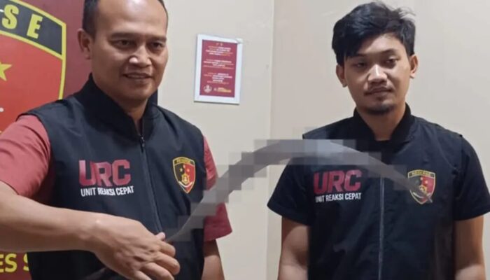 KURANG 24 JAM, POLRES SUKABUMI TANGKAP 3 PELAKU PEMBACOKAN 2 REMAJA USAI KONSER HUT RI DI SIMPENAN