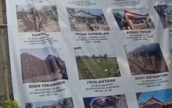VIRAL! BRI UNIT CIPETIR PASANG BALIHO NAMA NASABAH PENUNGGAK, WARGA: INI MENCEMARKAN NAMA BAIK