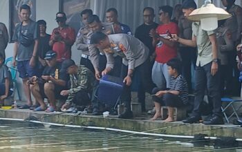 BUKAN LOMBA, TAPI SILATURAHMI: POLRES CIANJUR & MEDIA AKRAB DI KOLAM MANCING