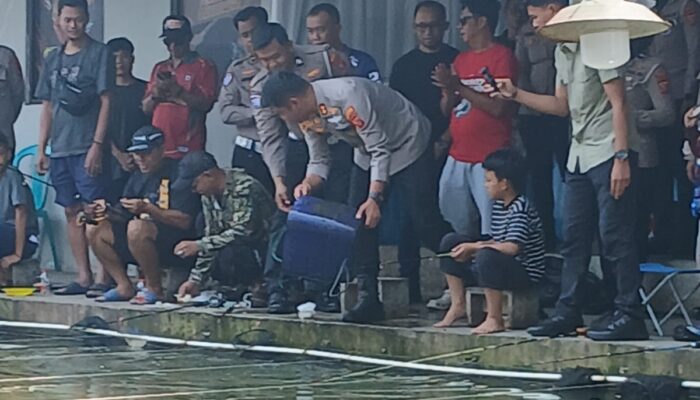 BUKAN LOMBA, TAPI SILATURAHMI: POLRES CIANJUR & MEDIA AKRAB DI KOLAM MANCING