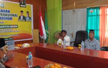Pemerintah Daerah Kabupaten Keerom Serahkan Dana Bantuan Lembaga Pendidikan Yapis Cabang Keerom.