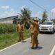 Bupati Piter Gusbager Tinjau Langsung Lokasi Pembangunan Ruas Jalan Baru di Arso Barat Asyaman- Ifia-fia