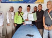 Pimpinan Redaksi PR Subang Gus Eko Resmi Daftar Calon Ketua PWI Subang