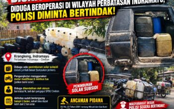 Dugaan Kuat Oknum H. Nanang Bisnis Gelap Solar Subsidi Di Wilayah Perbatasan Indramayu, Polisi Diminta Bertindak