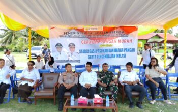 Pemda Keerom Laksanakan Gerakan Pangan Murah di Kampung Asyaman