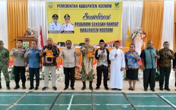 Sekolah Rakyat di Pastikan Pembangunan nya Awal 2027, Bupati Keerom Nyatakan 10 H. Lahan Clear & Clean.