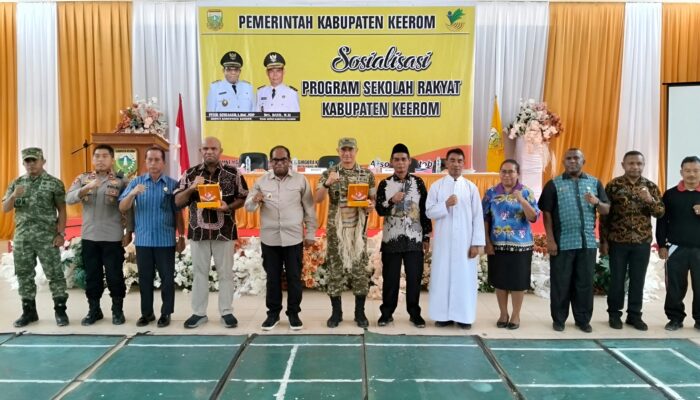 Sekolah Rakyat di Pastikan Pembangunan nya Awal 2027, Bupati Keerom Nyatakan 10 H. Lahan Clear & Clean.