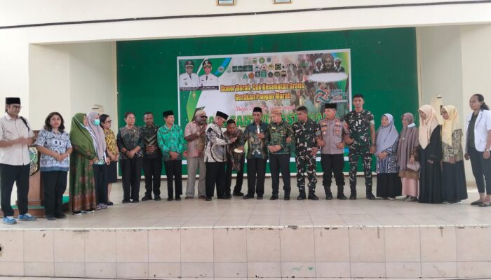 Dalam Rangka Hari Santri Nasional (HSN) 2026, MUI Keerom Beserta Ormas Islam Menggelar Donor Darah dan Gelar Pangan Murah.