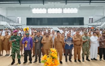 Latsar CPNS Kabupaten Keerom Formasi 2024, di GOR Girgura Kenswuri.